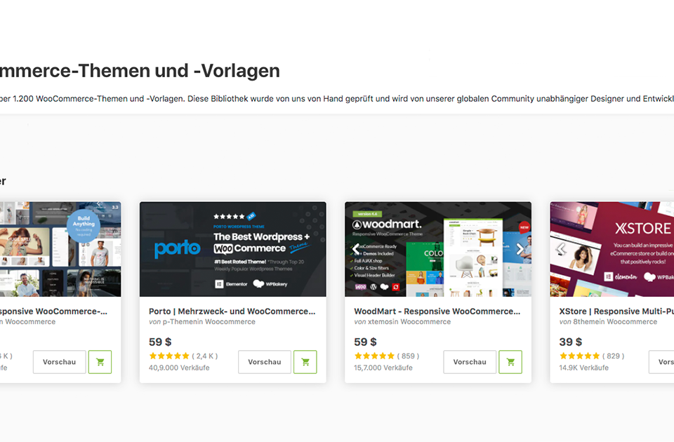 5 Meistverkauften Wordpress Woocommerce Themes