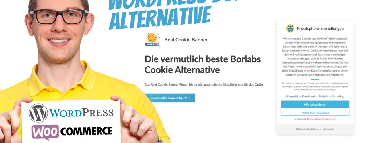 Borlabs Cookie Alternative Wordpress Cookie Banner Notice Hinweis