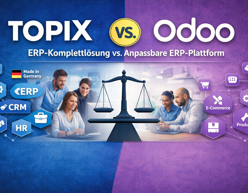Erp Vergleich Mittelstand Topix Vs Odoo