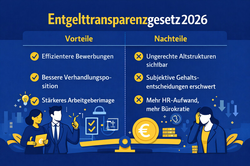 Entgelttransparenz Gesetz Vorteile Nachteile