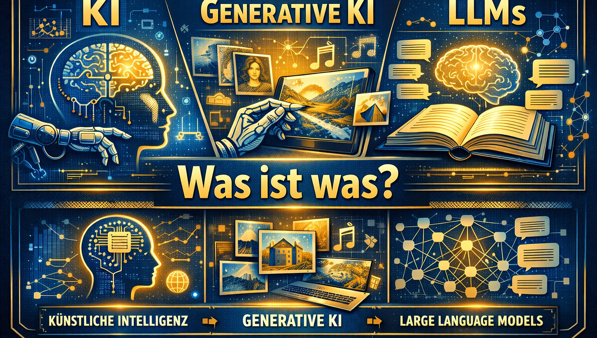 Ki Generative Ki Llms Was Ist Was 3 Ebenen Unterschiede Vergleich Beispiele