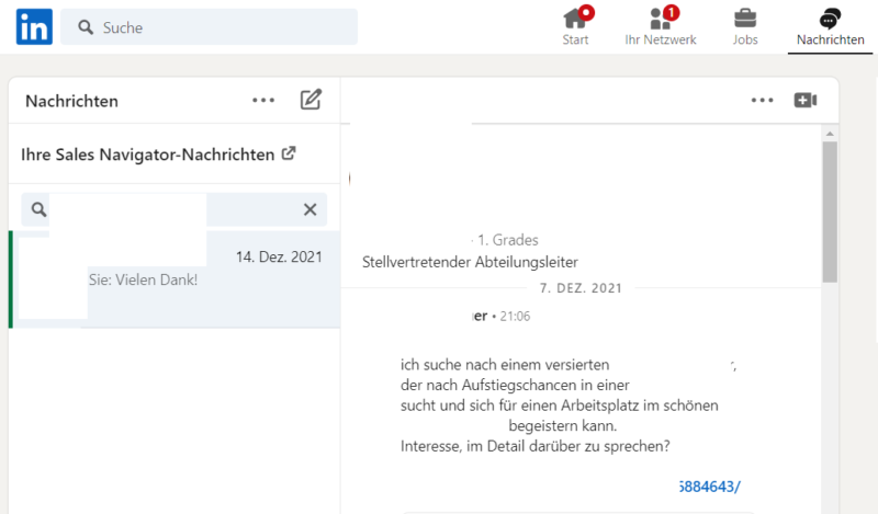 Mitarbeiter Finden Via Linkedin Beispielansprache