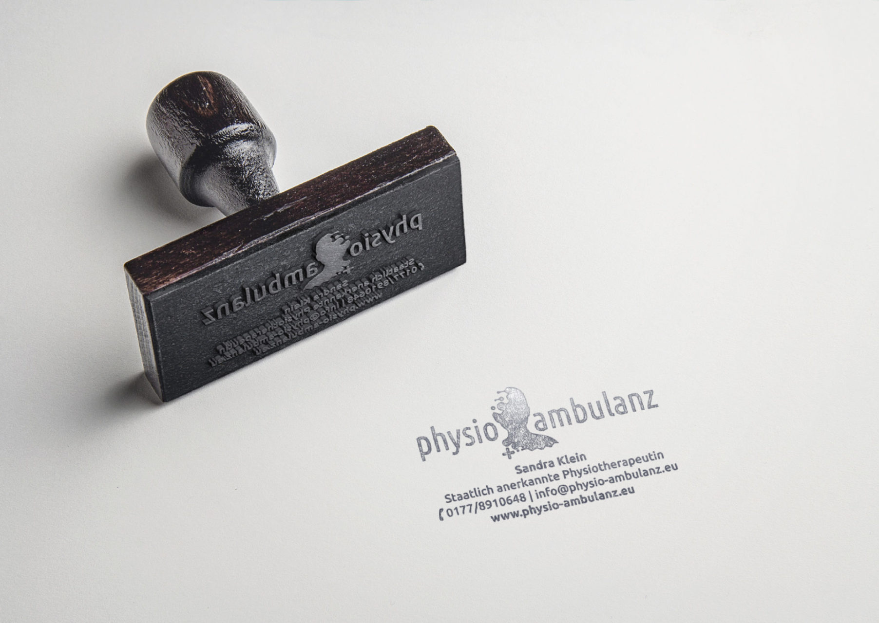 Physio Ambulanz Referenz 4 Print Druck Stempel