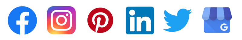 Social Media Marketing Logo Leiste