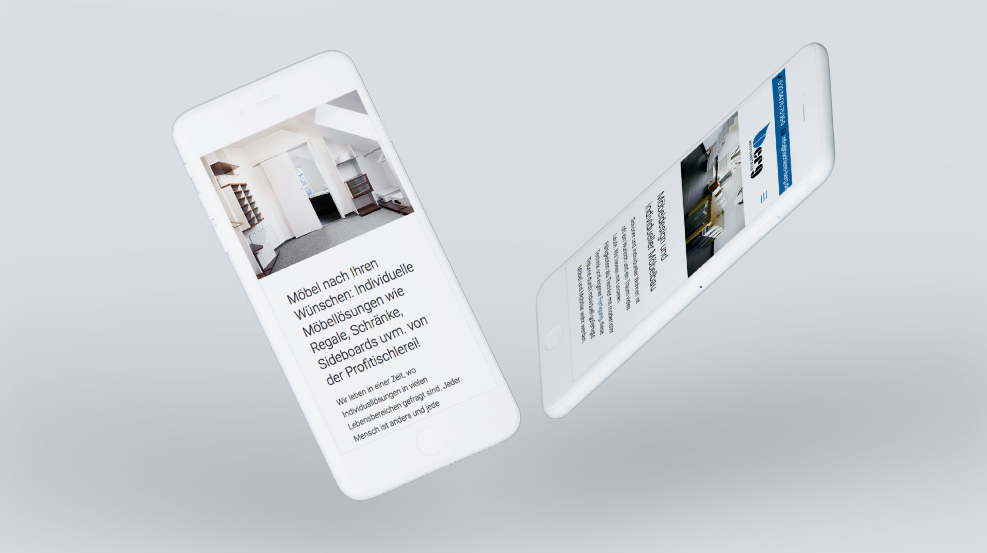 Tischlerei Berg Referenz 3 Mobile Responsive Webdesign