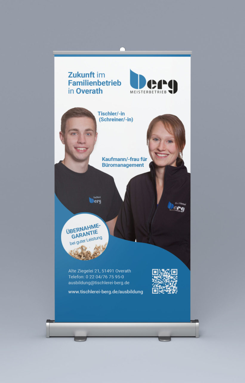 Tischlerei Berg Referenz 6 Druck Print Roll Up