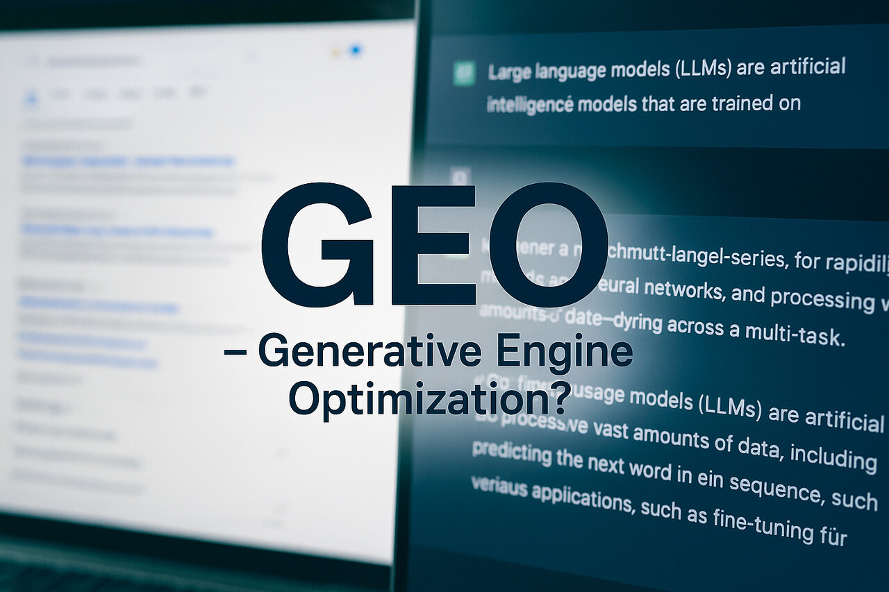 Was Ist Geo Generative Engine Optimization Seo