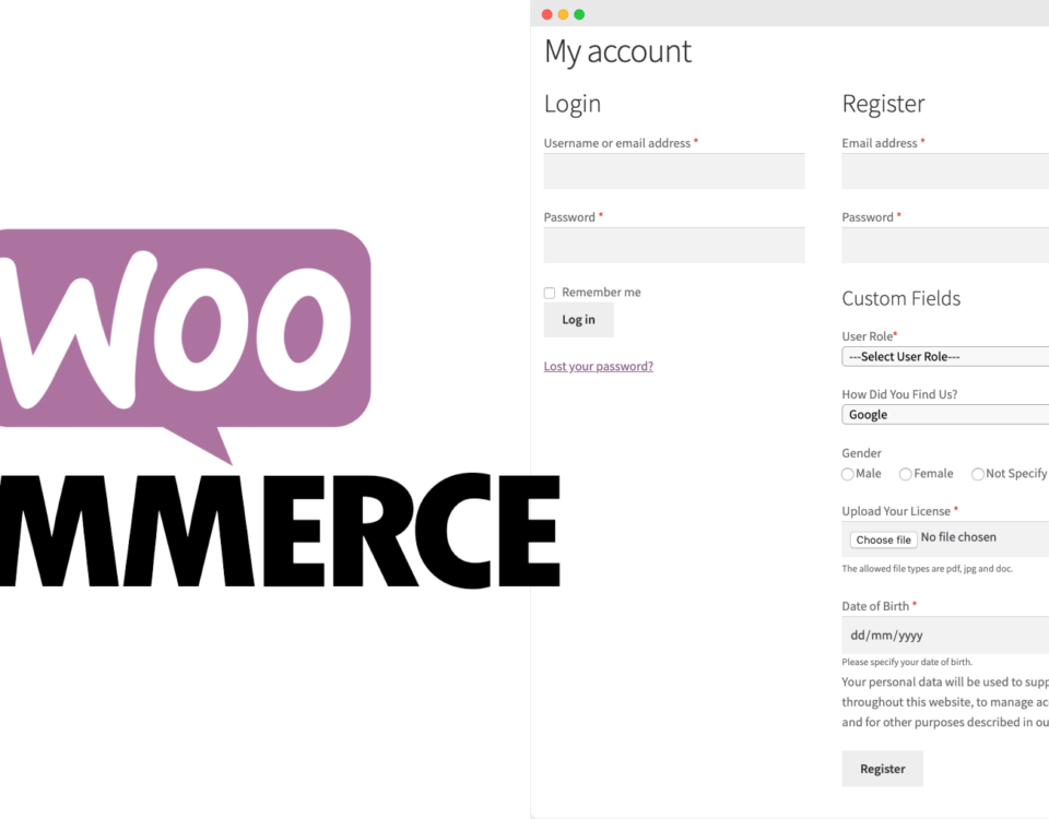 Woocommerce Felder Kasse Benutzerregistrierung Benutzerdaten Kundendanten Custom Checkout Fields