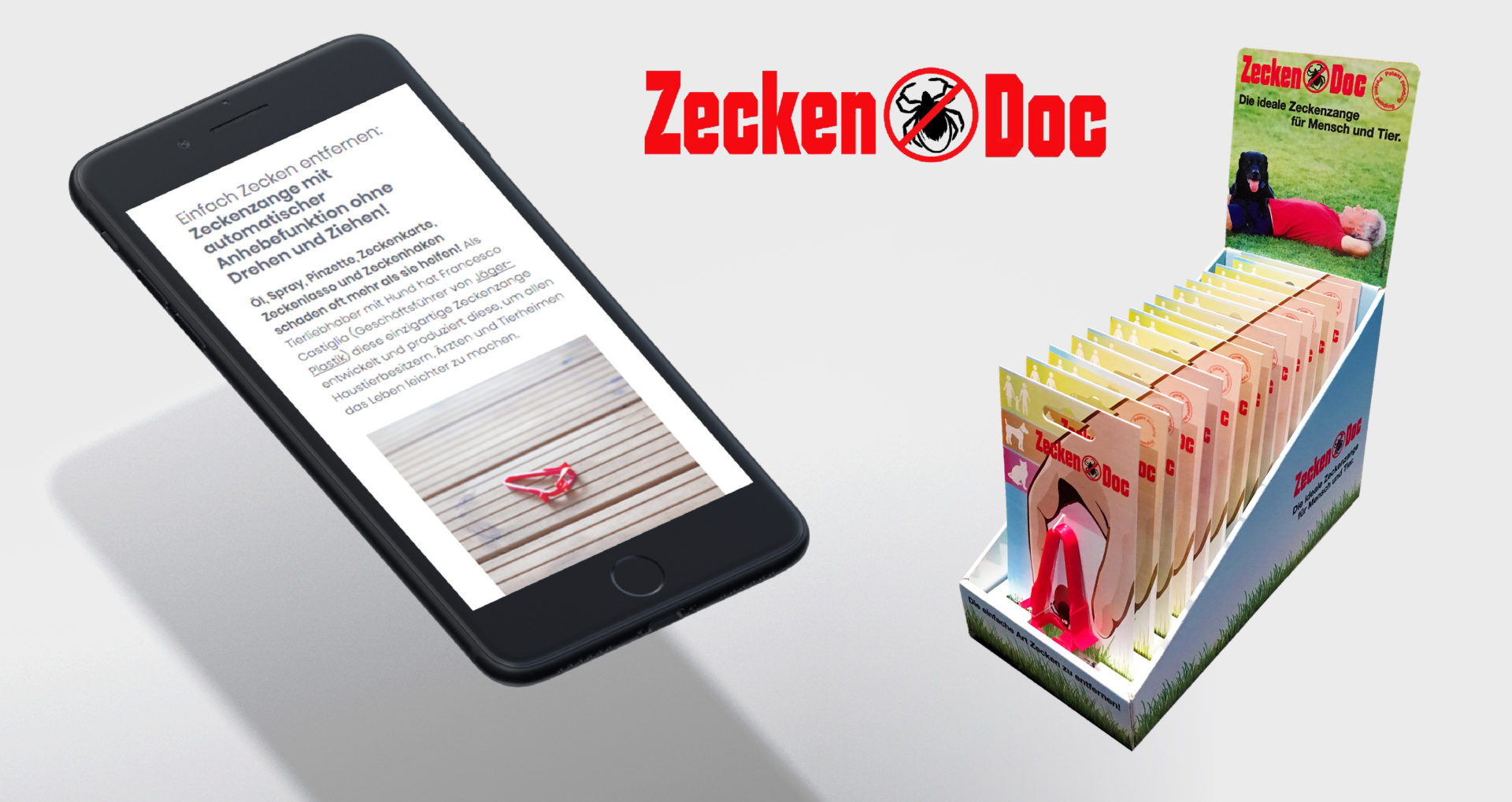 Zeckenzange Referenz 2 Mobile Responsive Webdesign