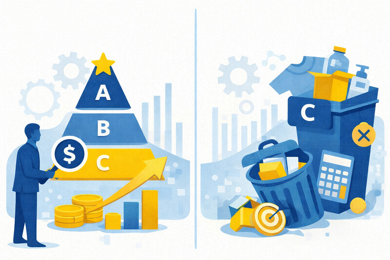 Abc Produkte Auswertung Statistick Analyse Shop Verkauf Marge