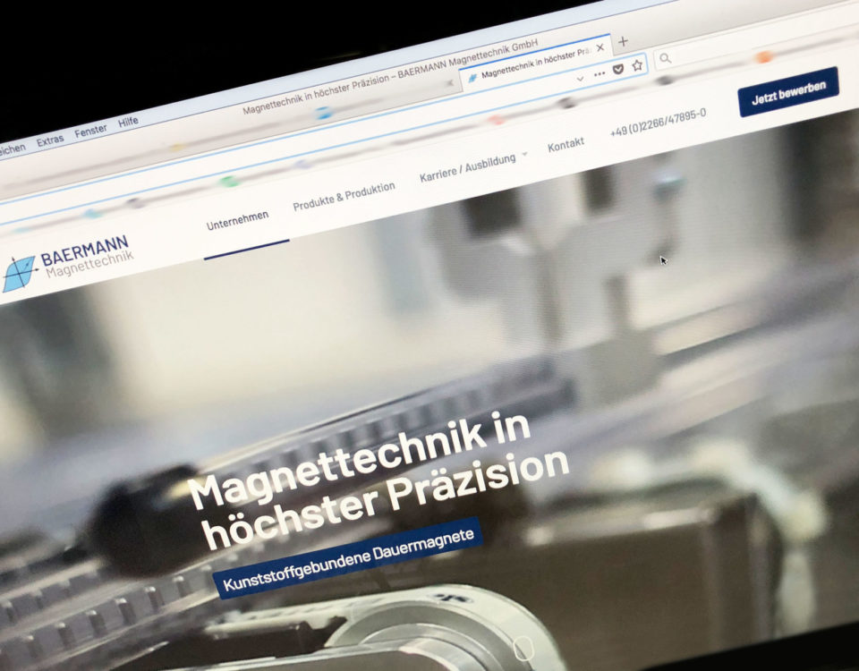Baermann Magnettechnik Webdesign Online Marketing E Recruting Pictibe