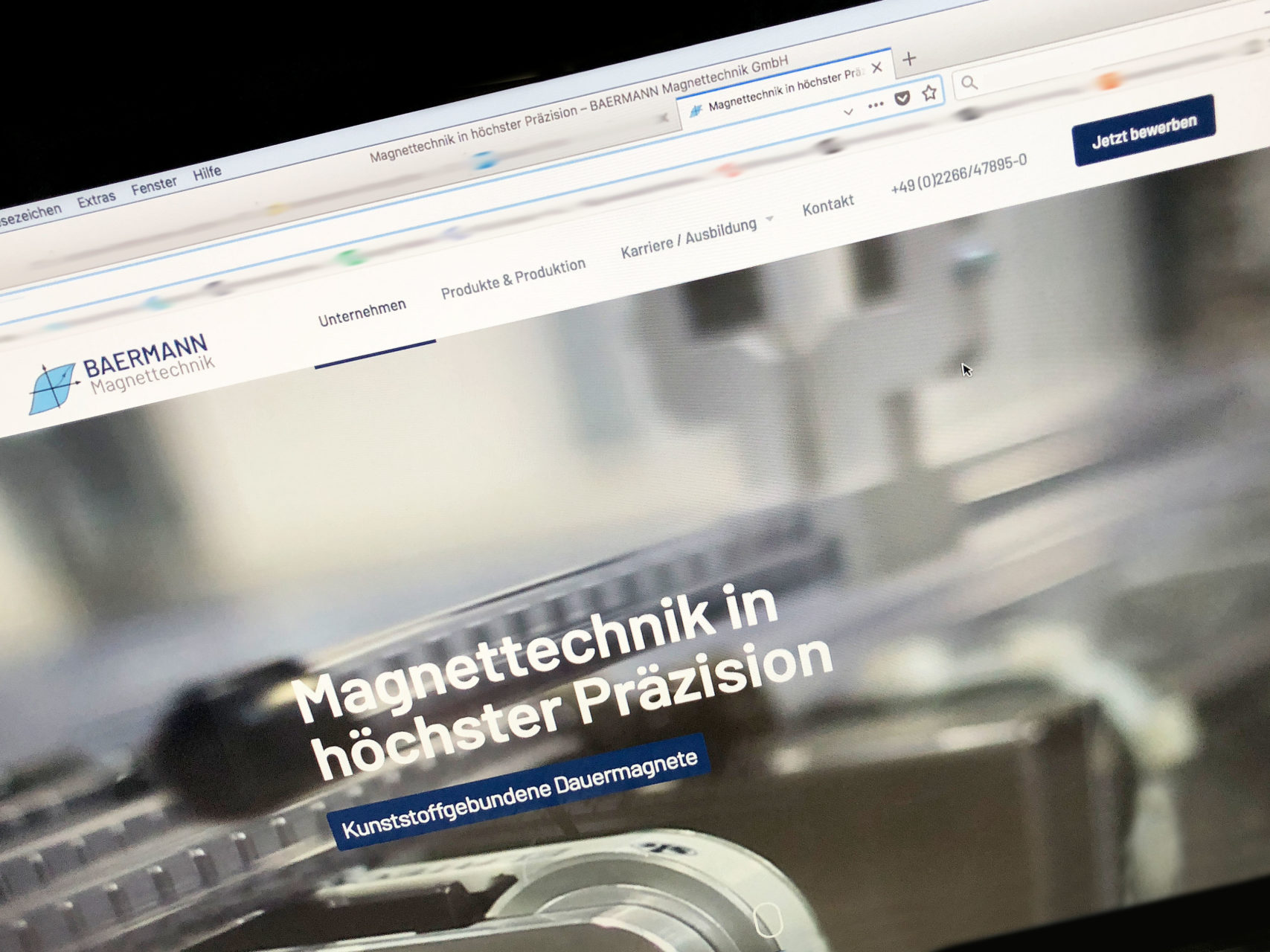 Baermann Magnettechnik Webdesign Online Marketing E Recruting Pictibe