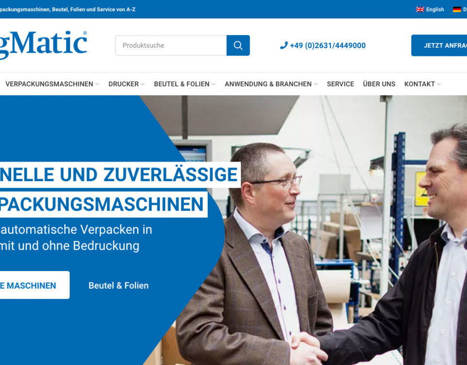 Bagmatic Verpackungsmaschinen