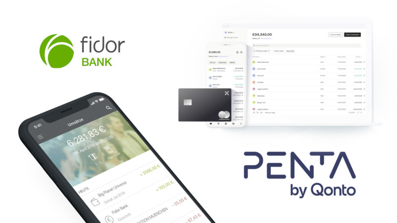 Fidor Bank Alternative Konto Penta Qonto Firmenkonto Business Konto B2b