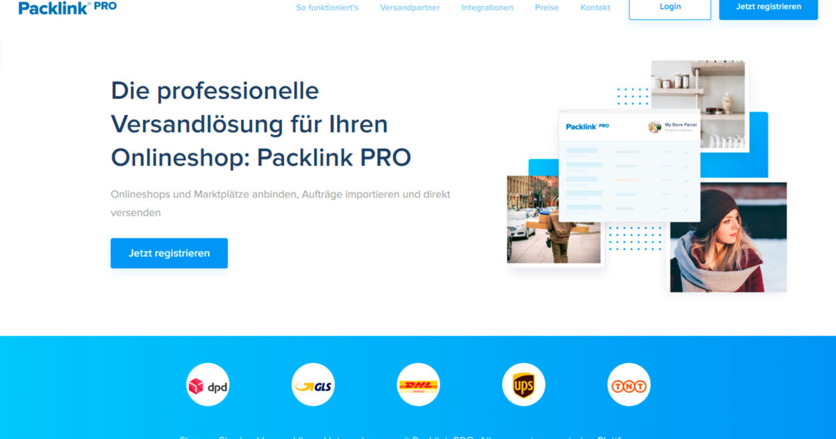 Guenstige Versandkosten Paketvergleich Billiger Versand Packlink Pro Onlineshop Online Handel