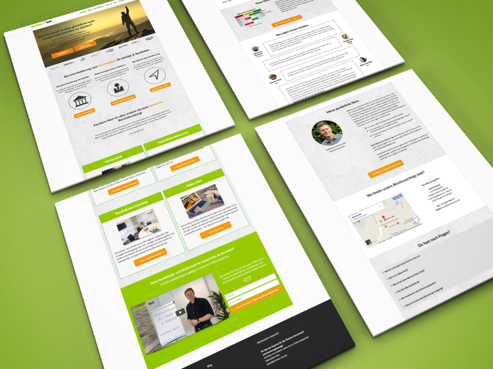 Karriere Navi Referenz 2 Webdesign