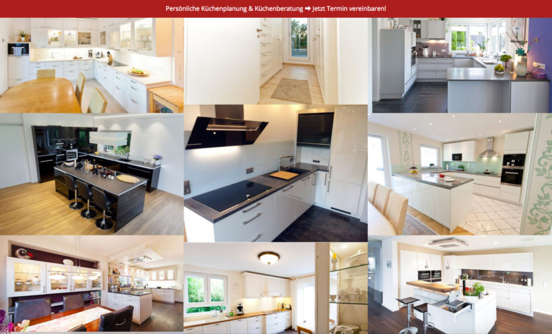 Kuechen Referenzen Fotos Marketing Werbung Agentur Werbeagentur