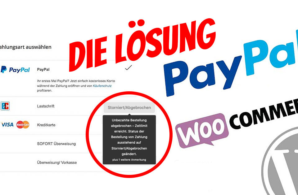 Loesung Woocommerce Paypal Plus Funktioniert Nicht Storniert Abgebrochen