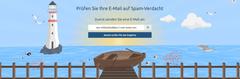 Mail Tester E Mail Spam Test Checker Blacklist Spamfilter Score Mailserver Testen Blacklist