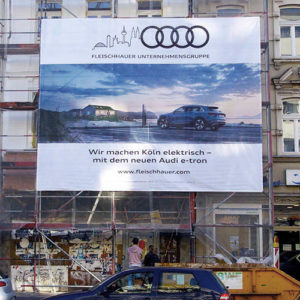 Plakatquadrat Aussenwerbung Plakatwerbung Werbeplakat Werbetafel Leuchtreklame Audi