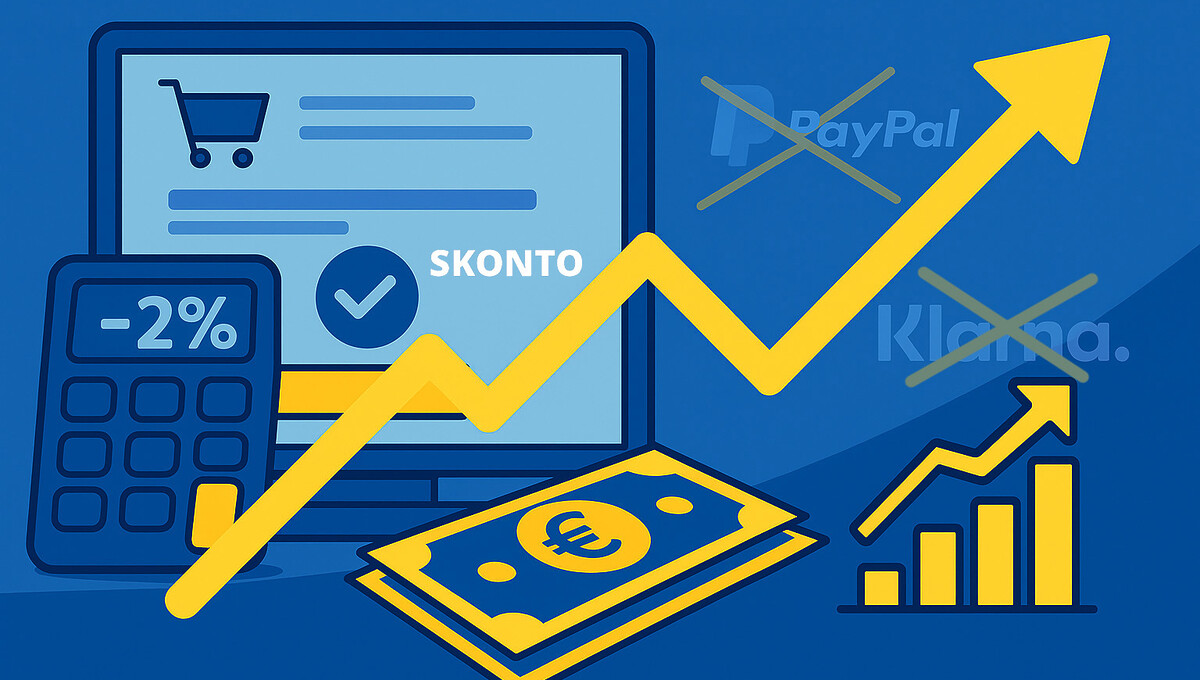 Skonto Onlineshop Mehr Umsatz E Commerce Marketing Psychologie Umsatzsteigerung Gewinn Marge Paypal Klarna