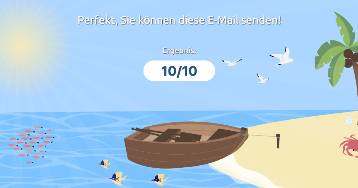 Spam Test Mail Tester Spam Check Spamfilter Testen Score Mail Server Checker Ergebnis 10