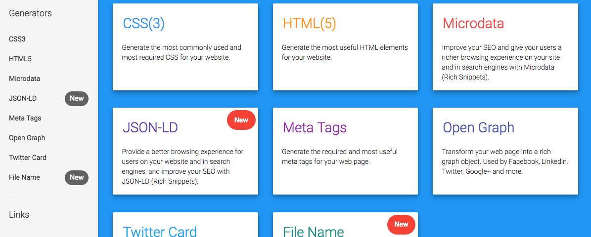 ultimate-web-code-generator-css3-html5-microdata-opengraph-json