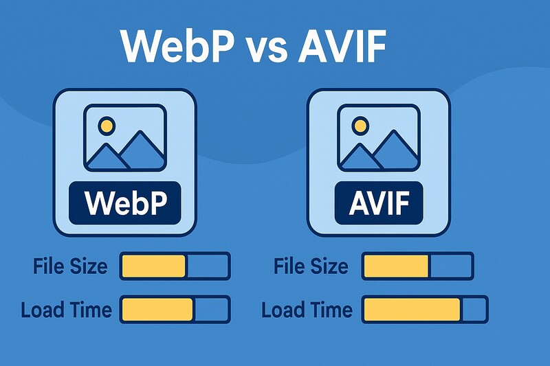 Webp Vs Avif Bildformat Datei Pagespeed Performance Kompatibilitaet Seo