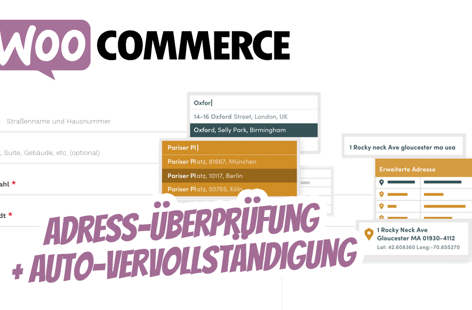 Woocommerce Adresse Validierung Loqate Plugin Auto Vervollstaendigung Online Shop Webshop