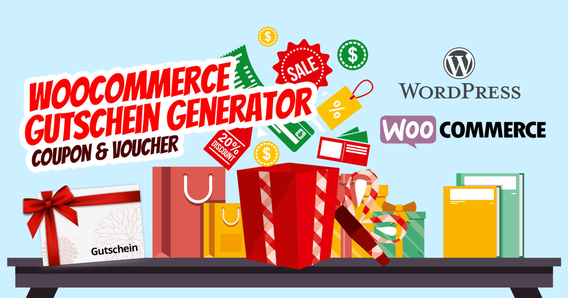 Woocommerce Gutschein Generator Geschenkgutschein Coupon Voucher