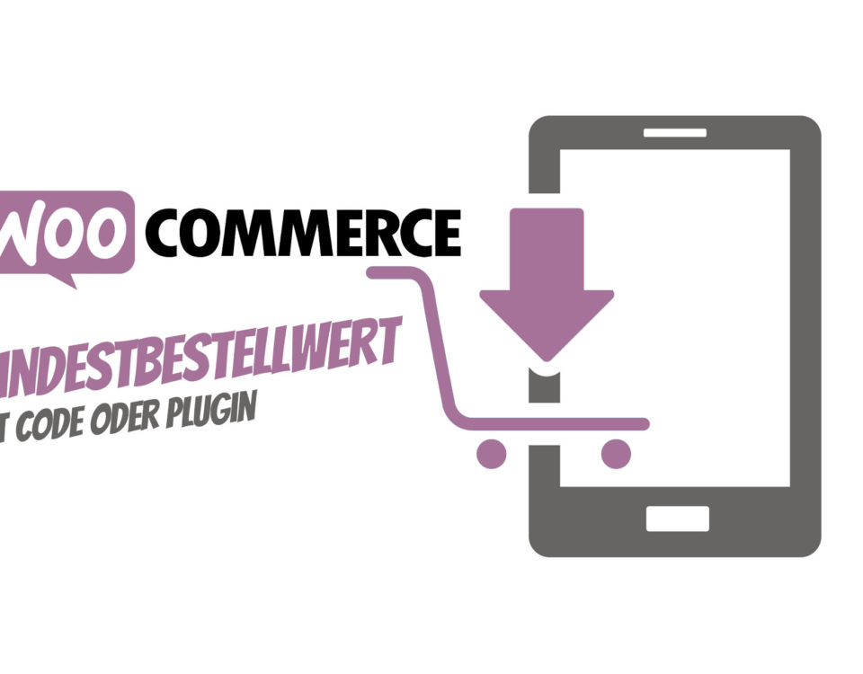 Woocommerce Mindestbestellwert Festlegen Definieren Code Plugin