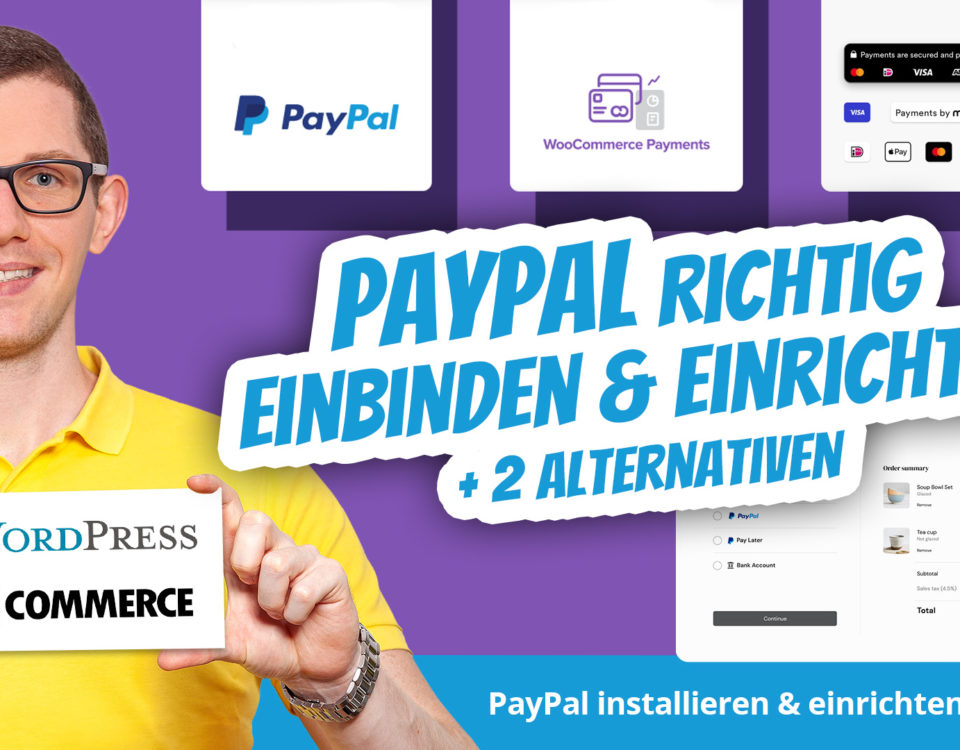 Woocommerce Paypal Einrichten Installieren Api Checkout Alternativen