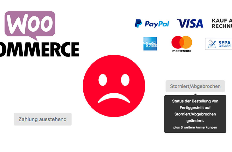 Woocommerce Zahlung Ausstehend Storniert Paypal Plus Wordpress Shop Problem Fehler Loesung Hilfe