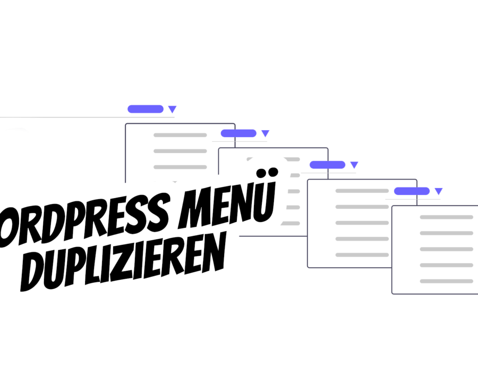 Wordpress Menue Duplizieren Kopieren Bearbeiten Navigation Menuepunkte Plugin Manuell