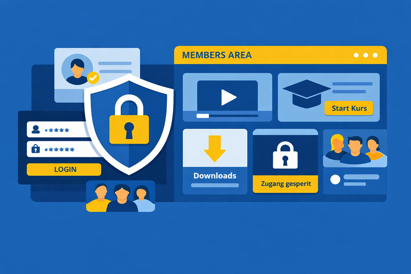 Wordpress Mitgliederbereich Erstellen Plugin Loesung Lms Mitgliederverwaltung Mitglieder Login