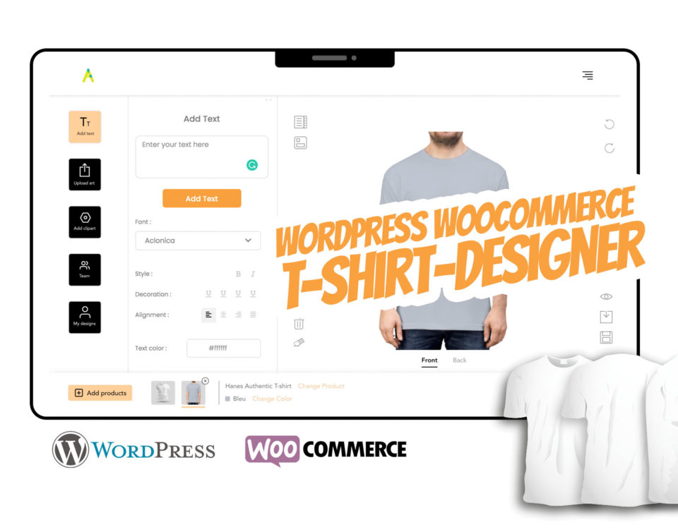 Wordpress T Shirt Designer Woocommerce T Shirt Design Plugin Modul